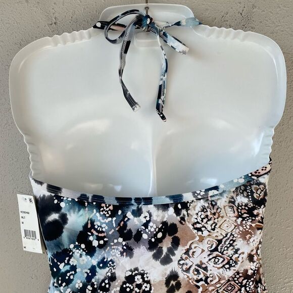 NWT Kenny Cole New York Two Piece Swim Tankini and Bottoms Size M - Picture 3 of 6